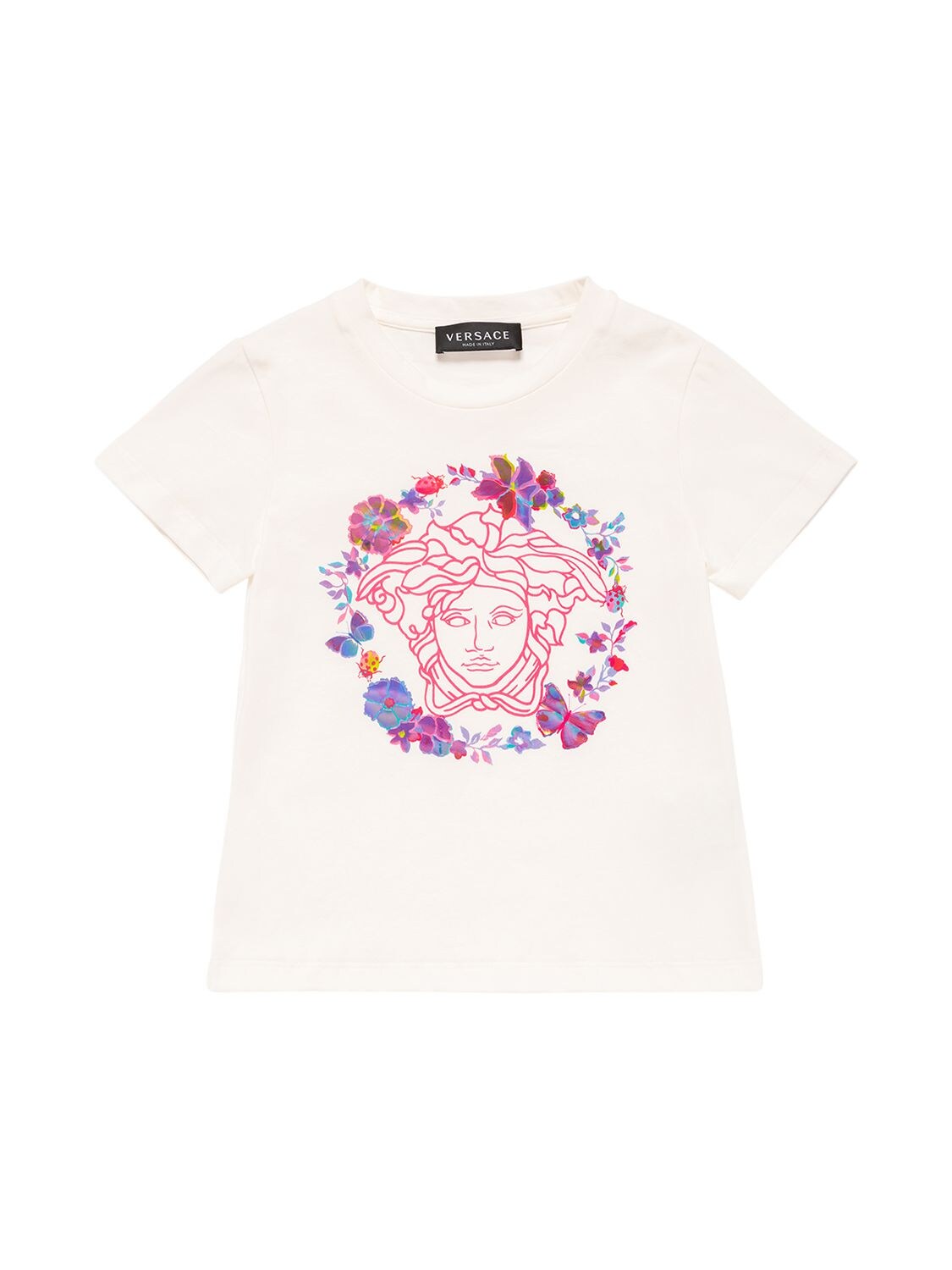 Medusa Print Cotton Jersey T-shirt