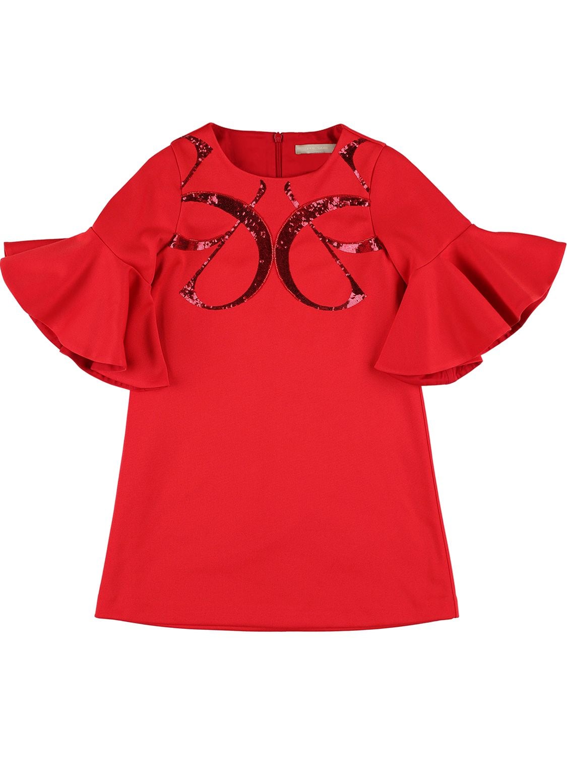 Elie Saab Kids' Sequined Milano Dress In Red