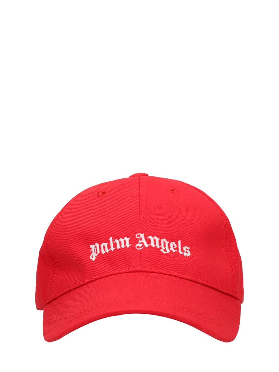 PALM ANGELS LOGO棉质华达呢棒球帽