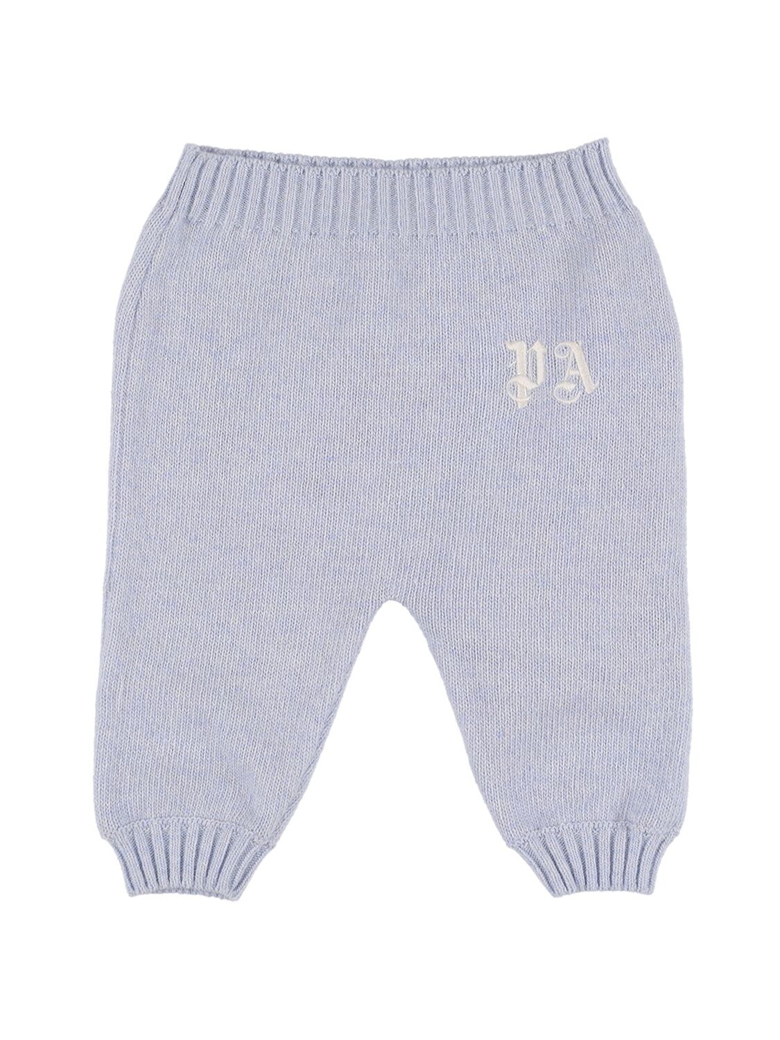 PALM ANGELS WOOL KNIT trousers