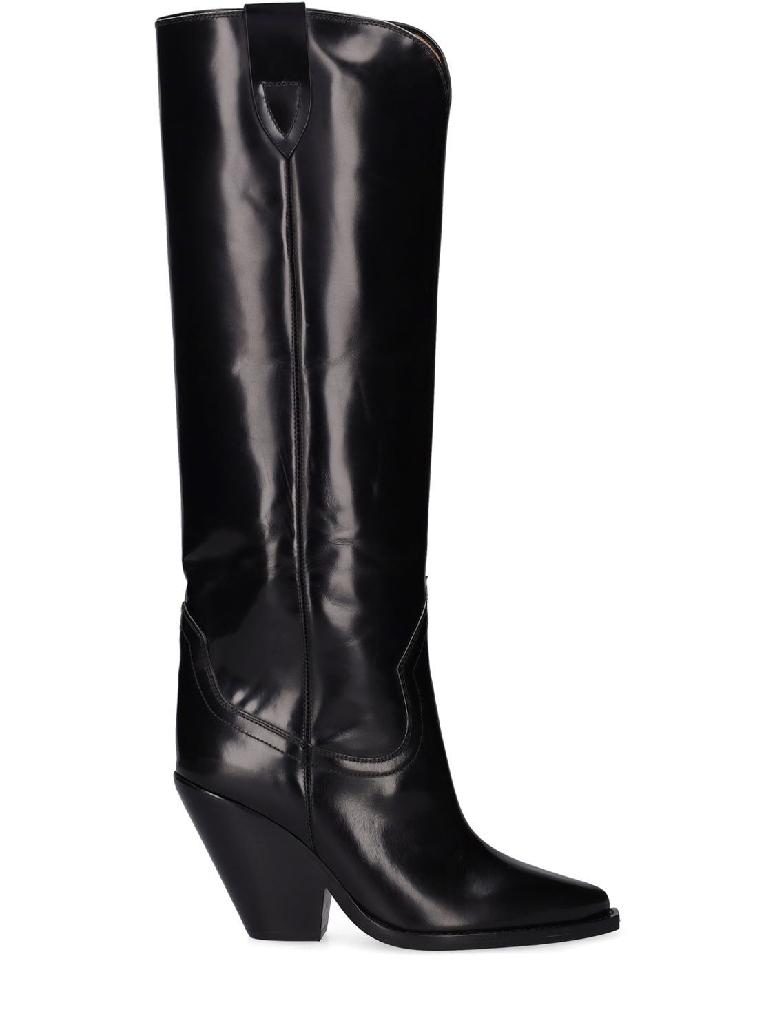 Image of 90mm Lomero Leather Tall Boots