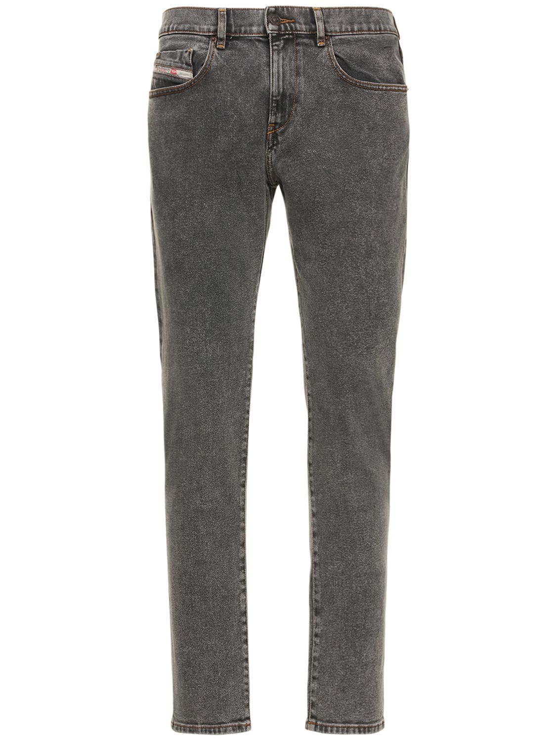 16.4cm D-strukt Slim Cotton Denim Jeans
