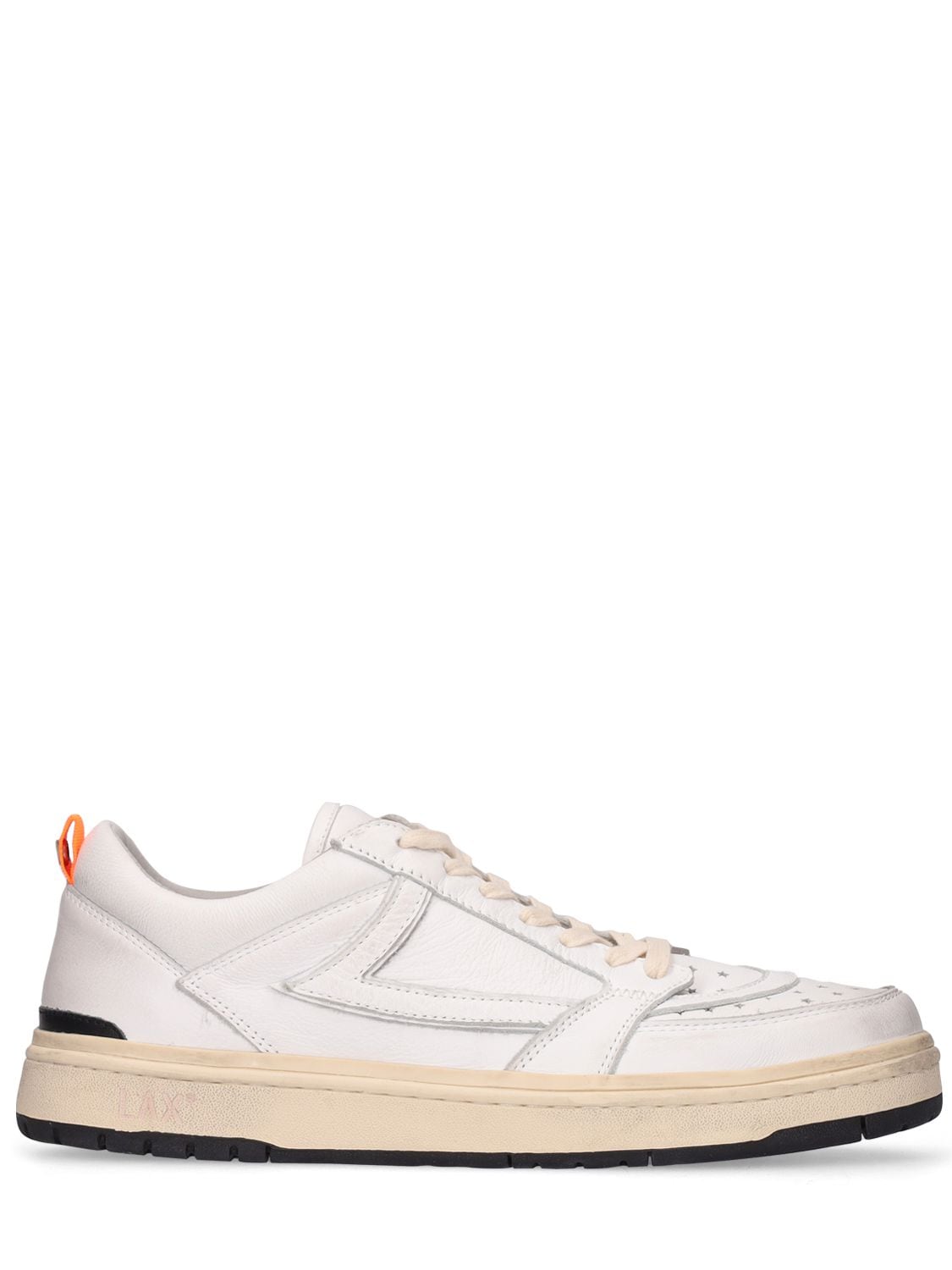 HTC LOS ANGELES Starlight Leather Low Top Sneakers