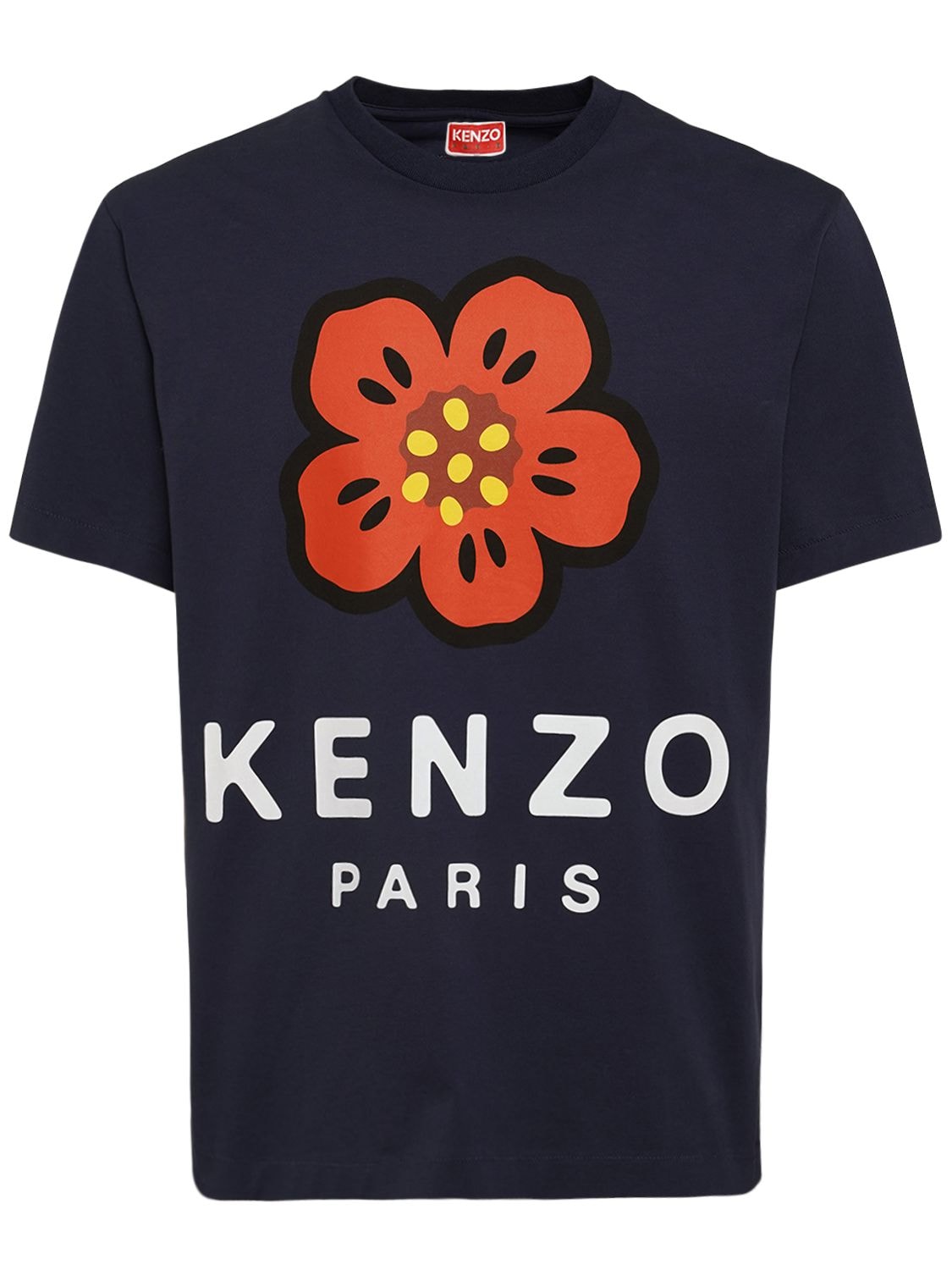 KENZO PARIS Boke Print Cotton Jersey T-shirt