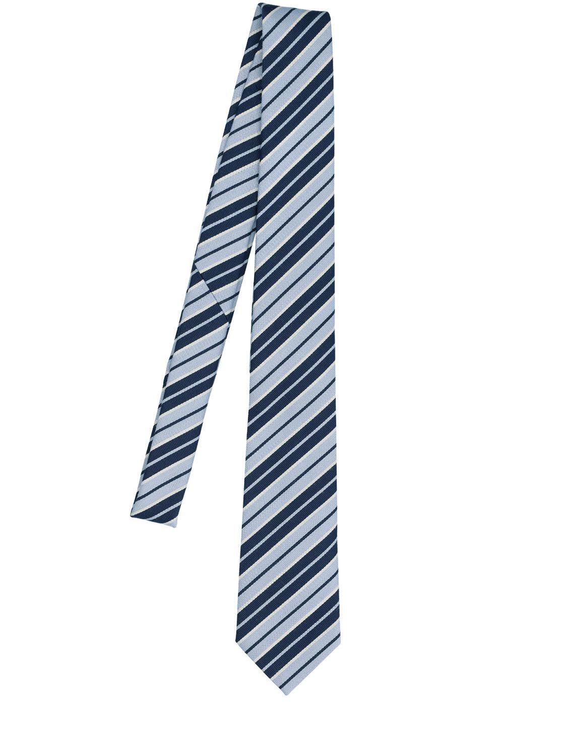 Cravatta a righe Marrone Farfetch Uomo Accessori Cravatte e accessori Papillon 