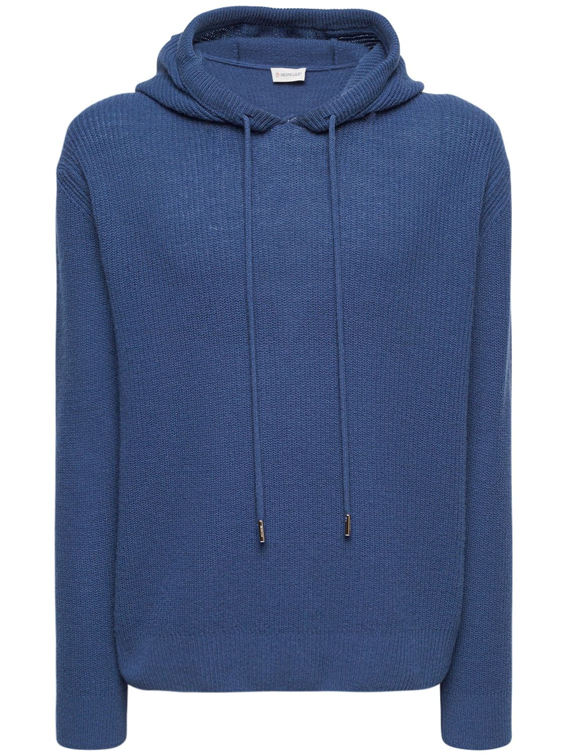 MONCLER Wool & Cashmere Knit Hoodie
