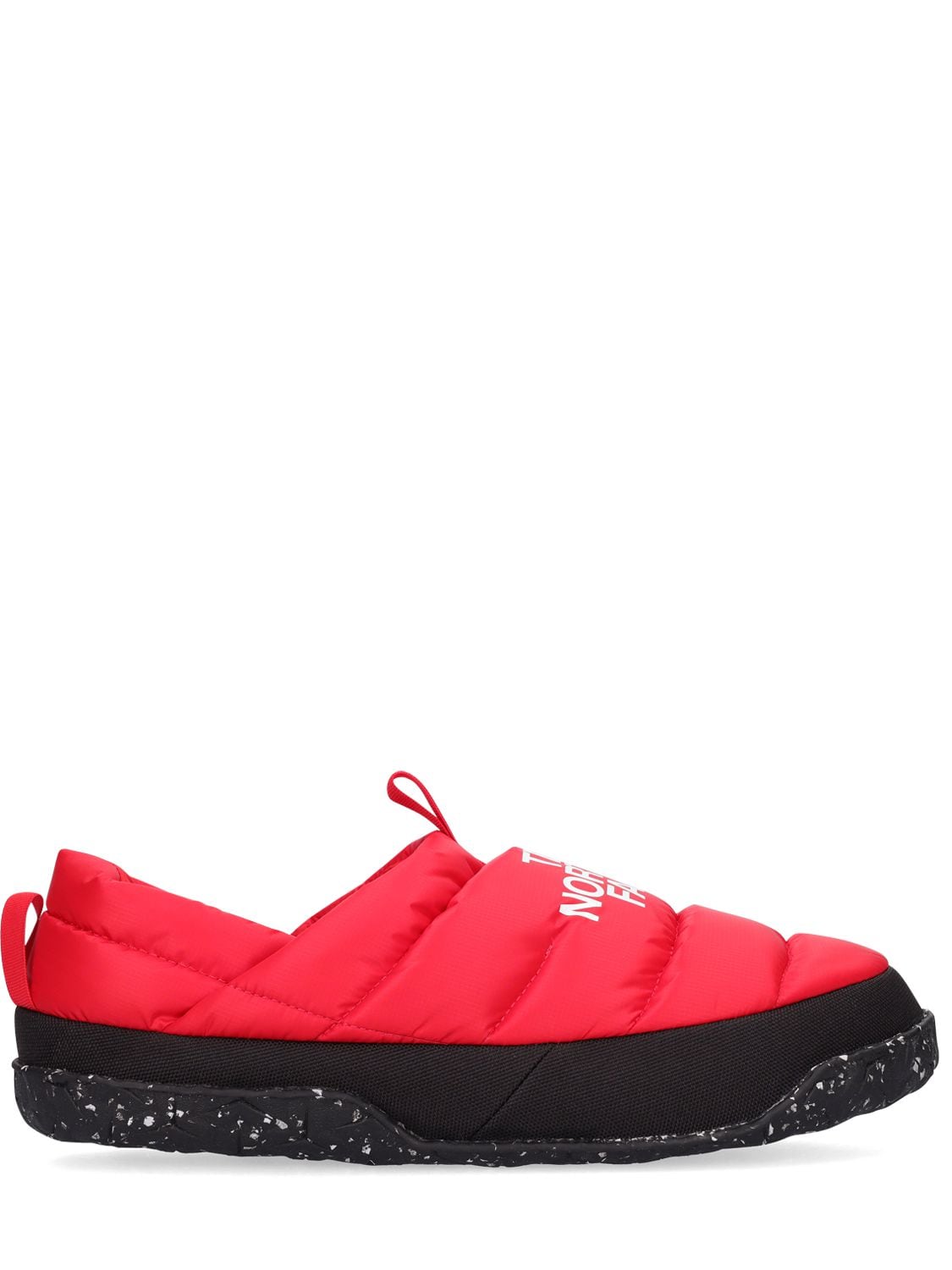 The North Face Nuptse Loafers In Red