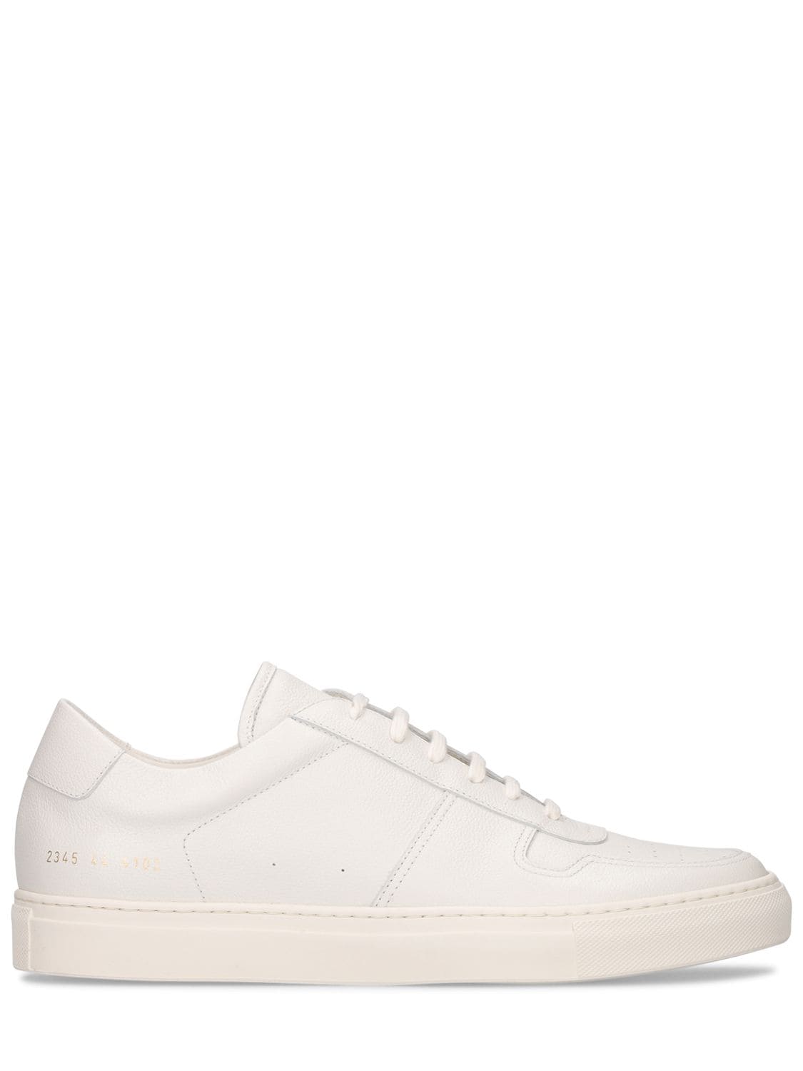COMMON PROJECTS Bball Low Bumpy Leather Sneakers