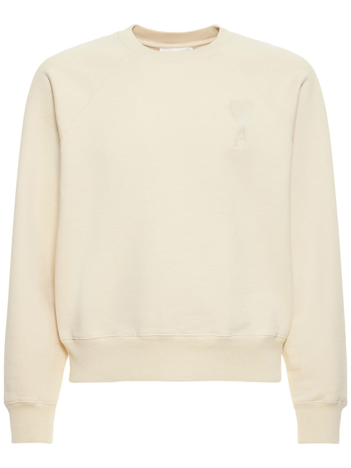 Logo Boxy Cotton Jersey Sweatshirt
