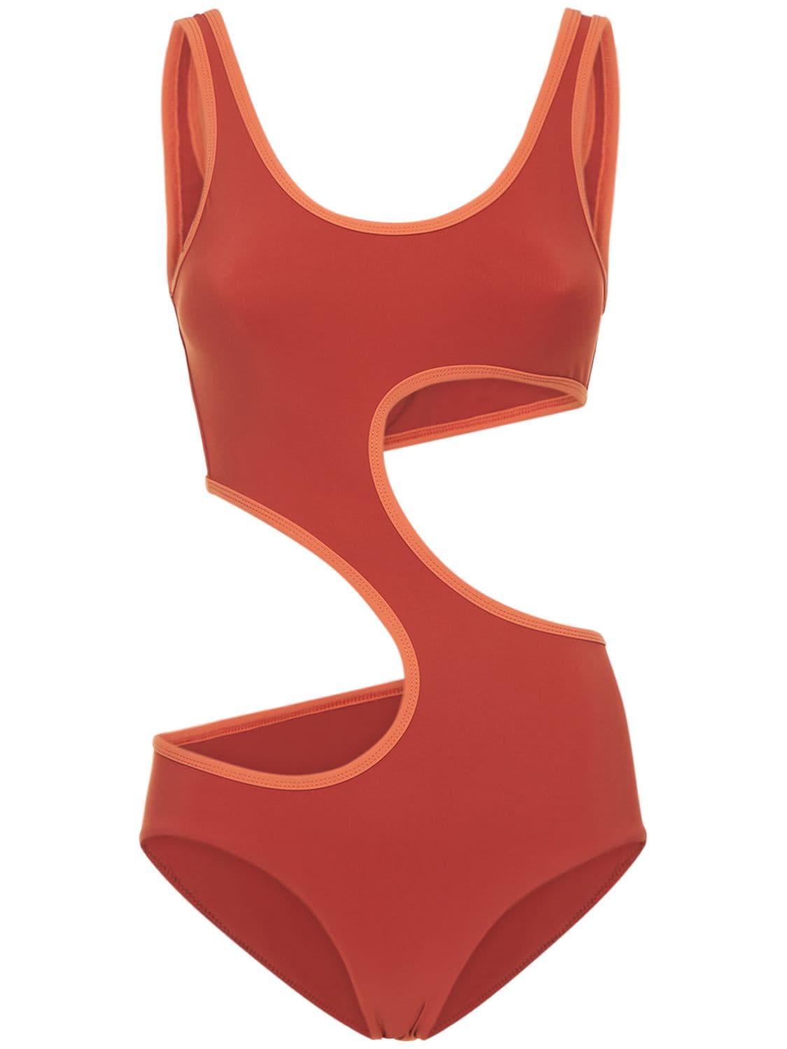 Cutout Stretch Tech One Piece Swimsuit