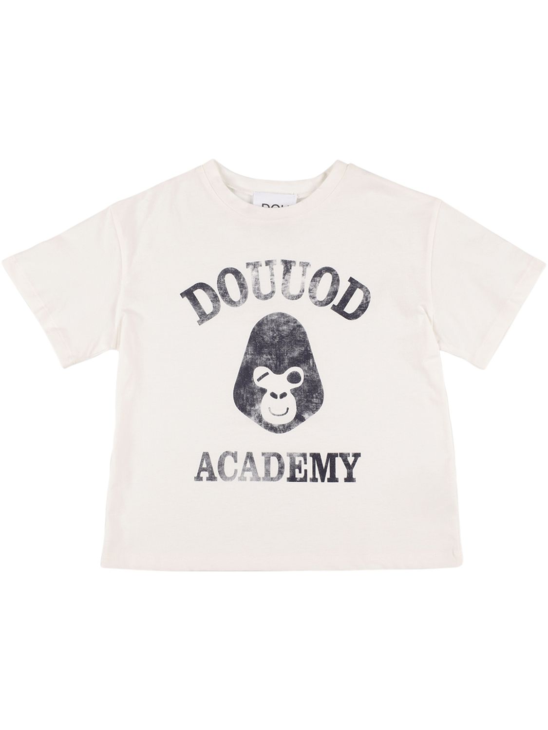 DOUUOD PRINTED ORGANIC COTTON T-SHIRT