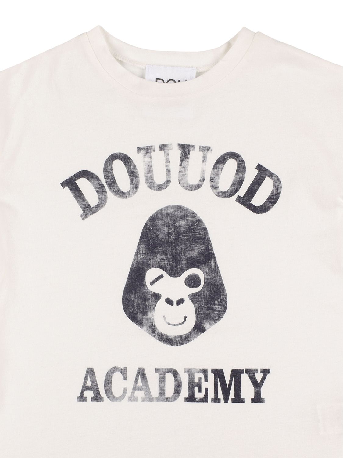 DOUUOD PRINTED ORGANIC COTTON T-SHIRT