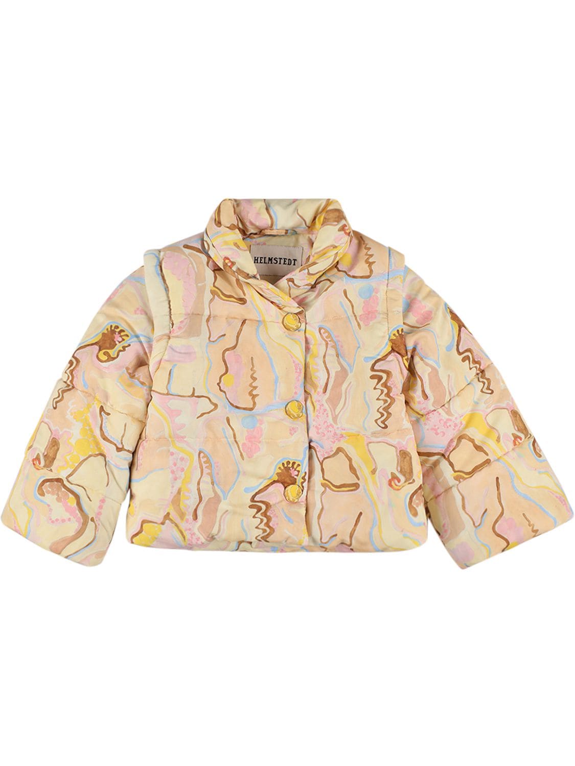 HELMSTEDT PRINTED RECYCLED PUFFER JACKET