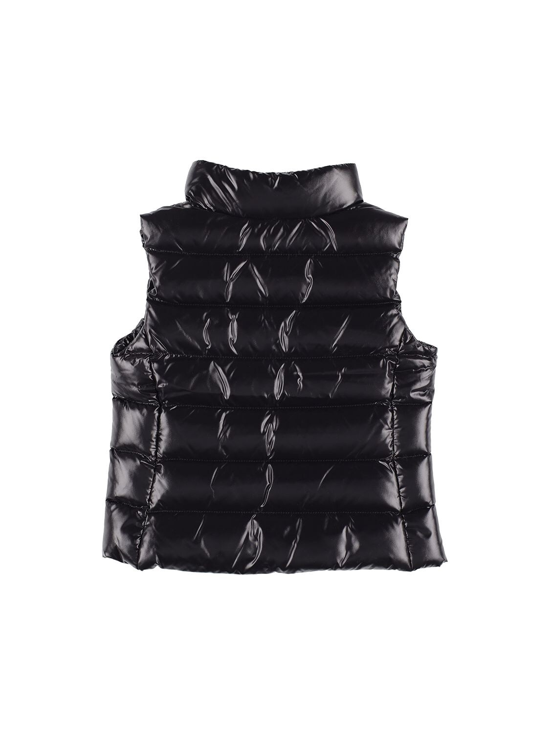 Shop Moncler Ghany Nylon Down Vest In Black