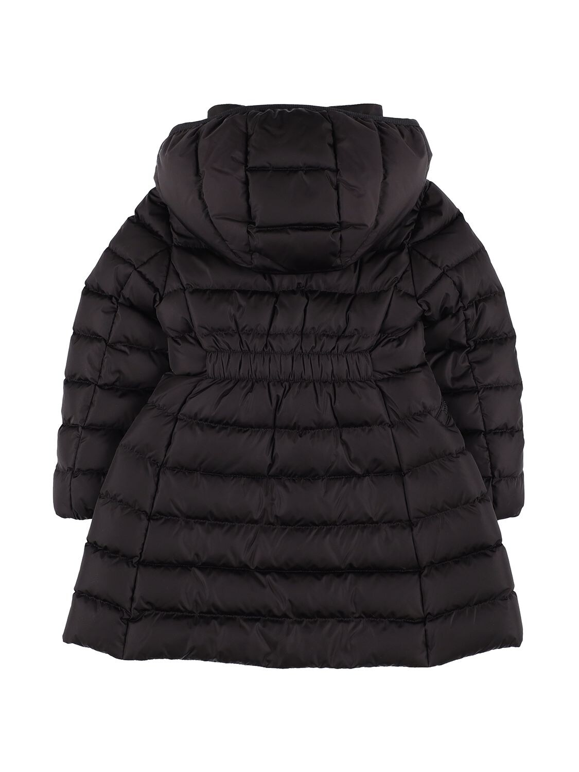 Shop Moncler Charpal Nylon Down Coat In Black