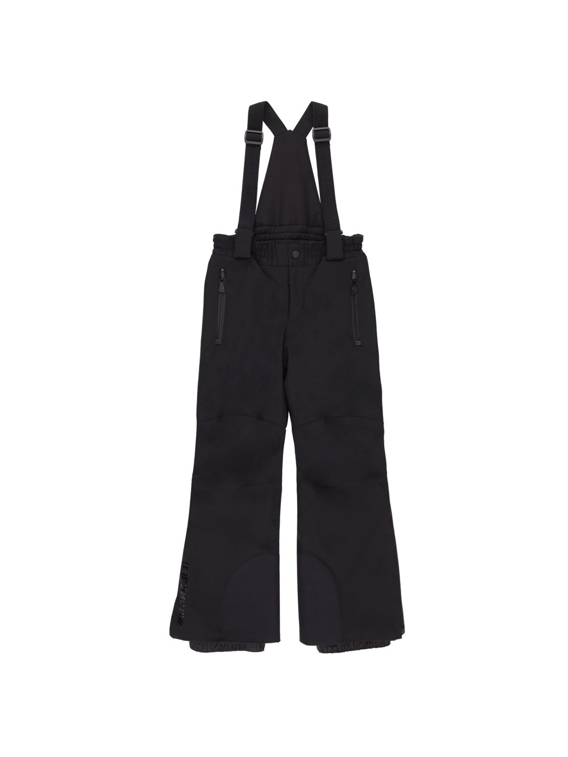 Moncler Grenoble Kids' Tech Nylon Ski Overalls In Black