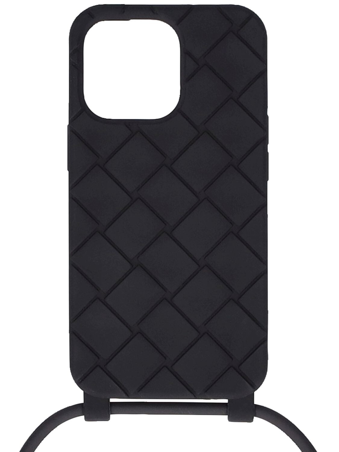 Shop Bottega Veneta Iphone 13 Pro Cover In Black