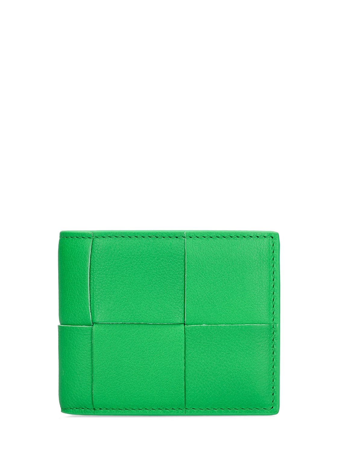 Bottega Veneta Leather Wallet In Parakeet