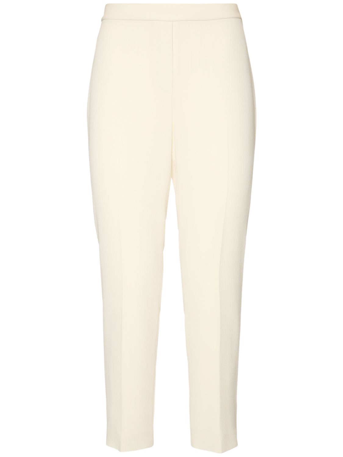 Theory Treeca Straight Leg Pants In White