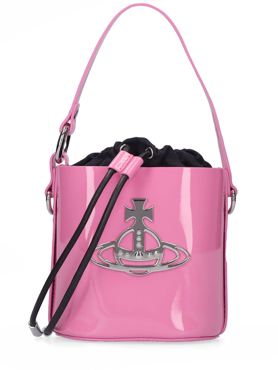 Vivienne Westwood Daisy Lizard-effect Bucket Bag