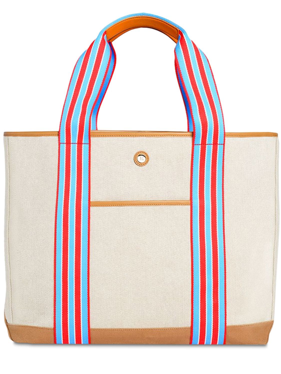 Paravel Cabana Large Recycled-canvas Tote Bag In Paloma