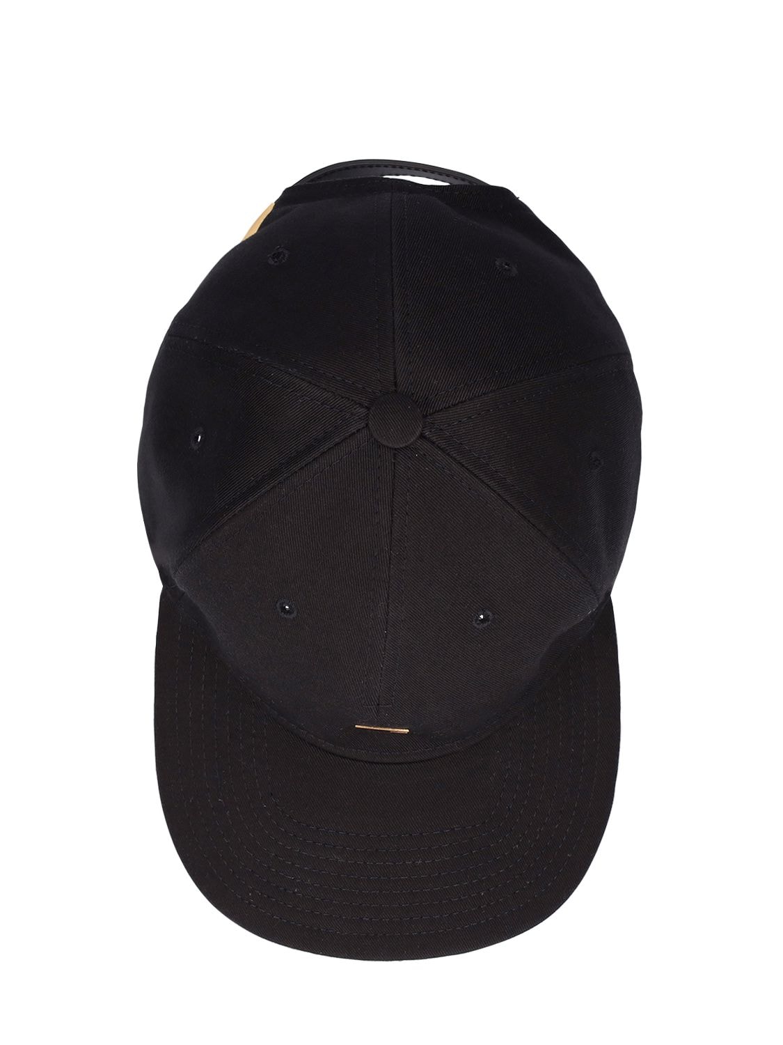 Shop Tom Ford Tf Cotton Canvas Baseball Cap In Black