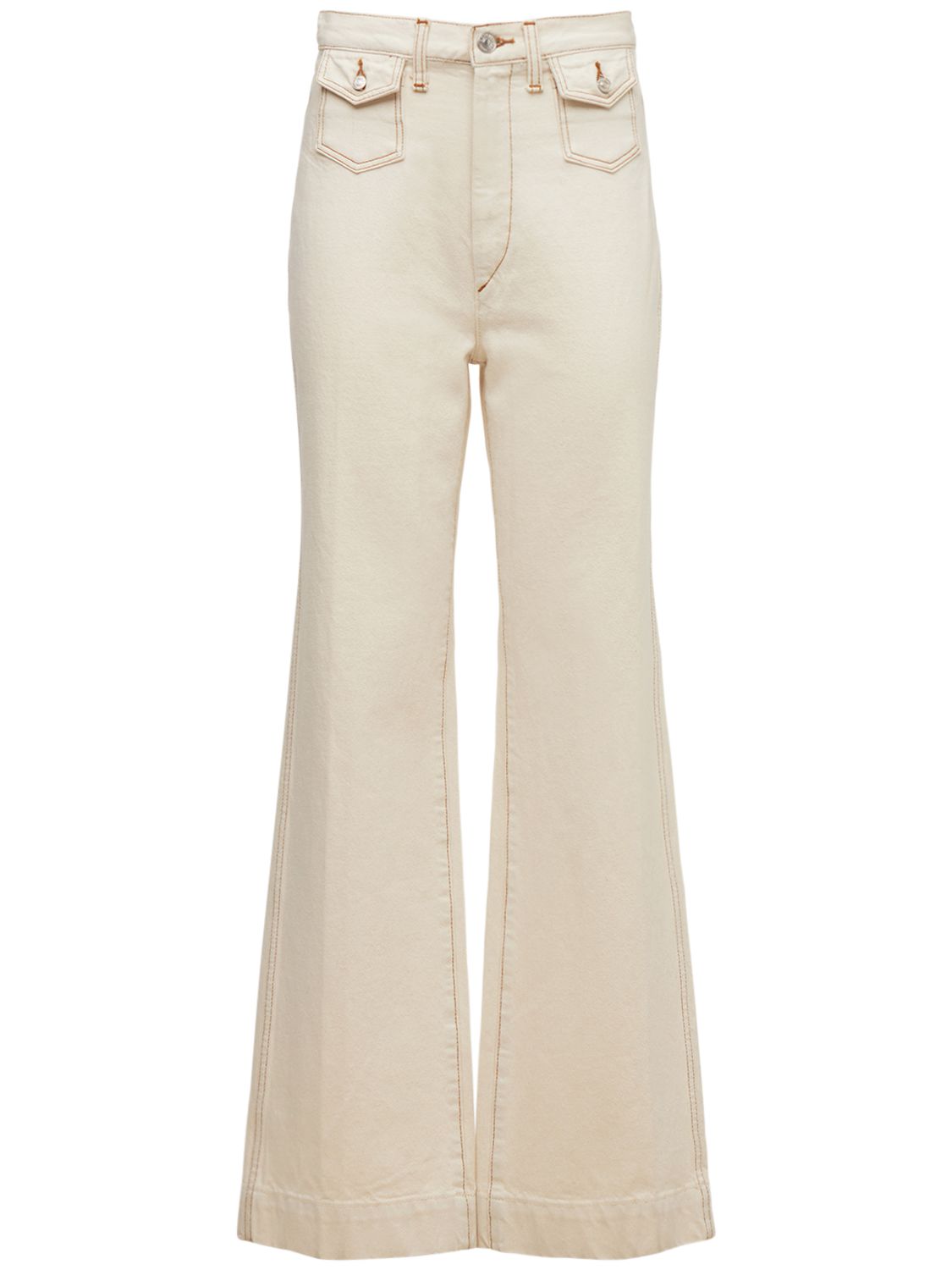 Re Done - 70s pocket wide leg jeans 