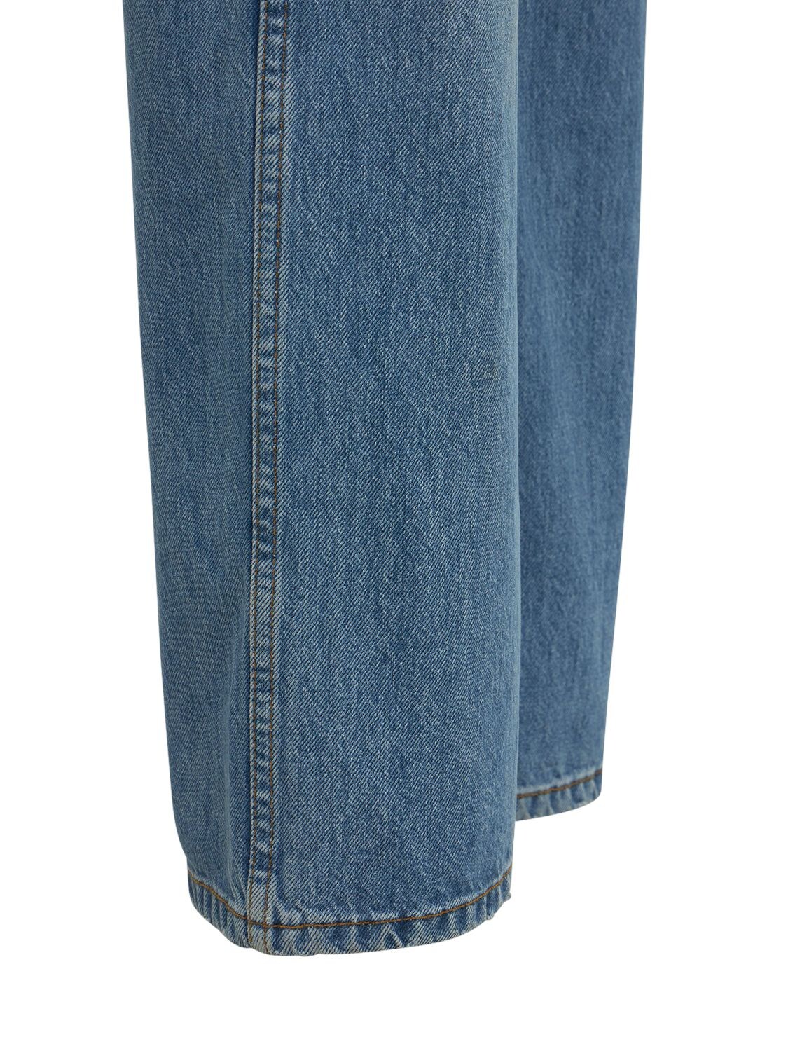 Shop Re/done 90s High Rise Loose Jeans In Light Blue