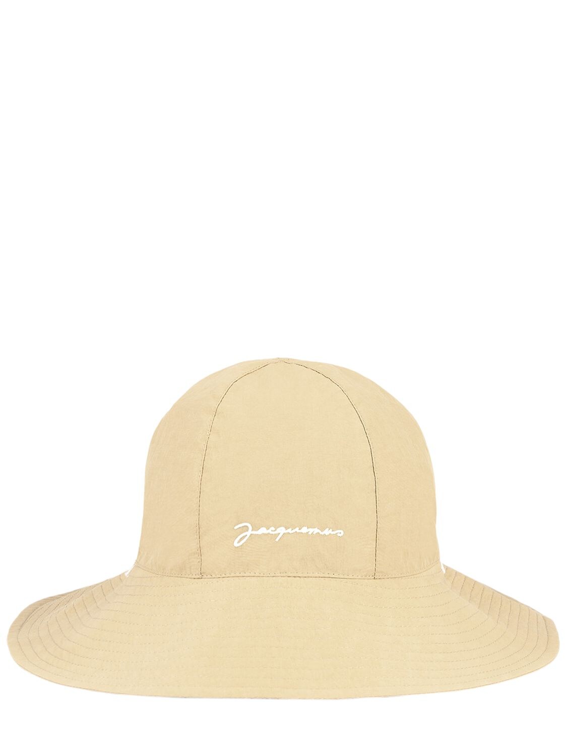 Jacquemus Tan Le Papier 'le Bob Pescadou' Beach Hat In Beige