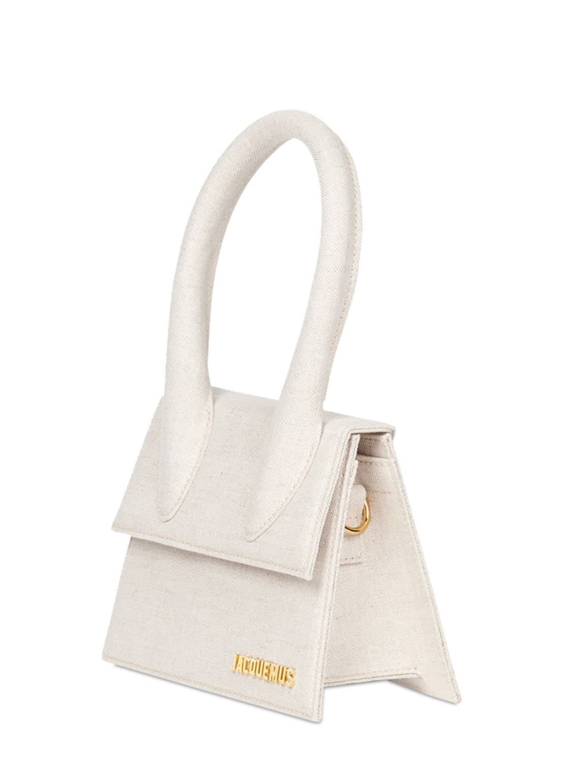 Chiquito handbag Jacquemus Grey in Cotton - 29448517