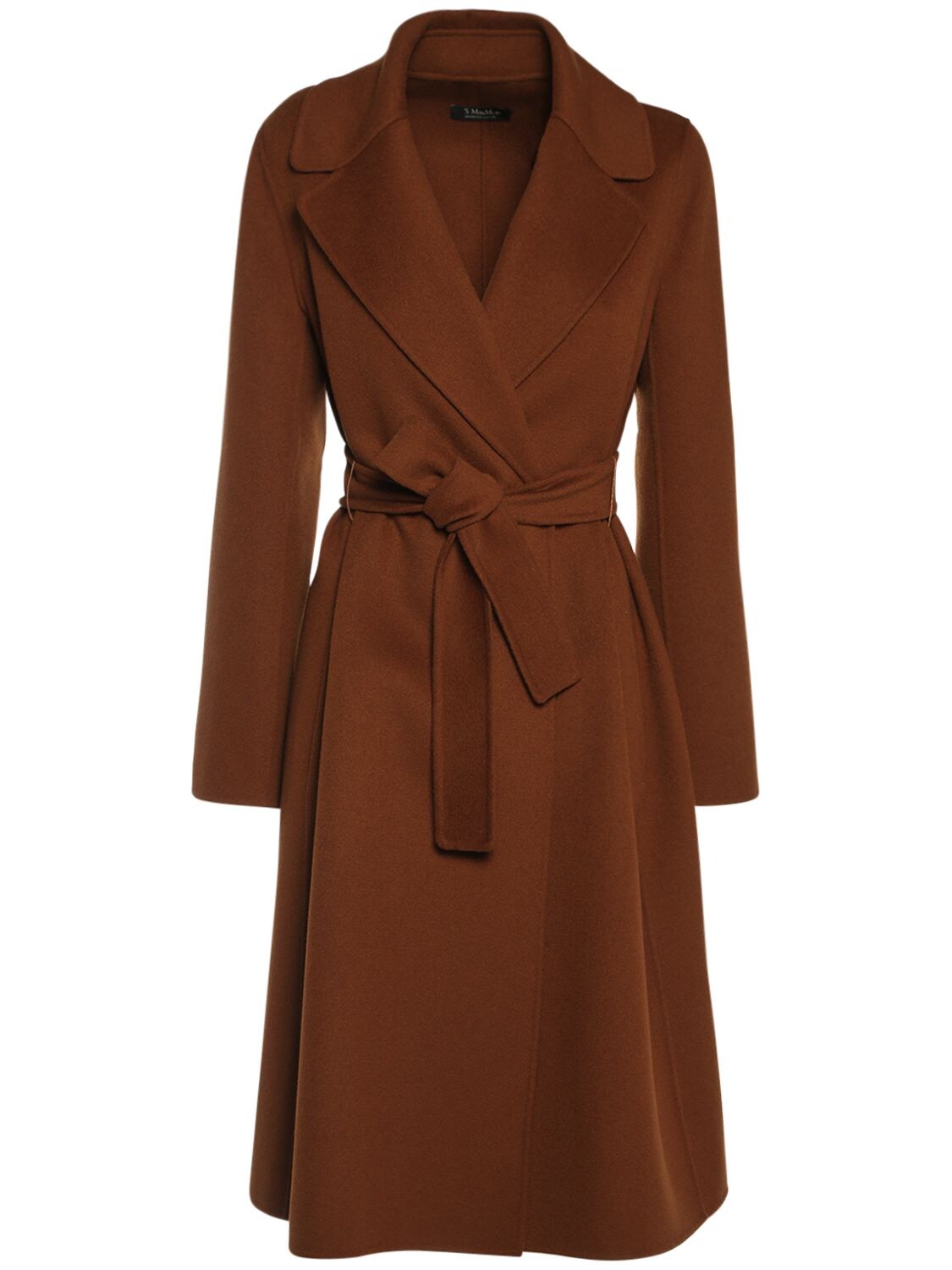 'S MAX MARA PAULI BELTED WOOL MIDI COAT