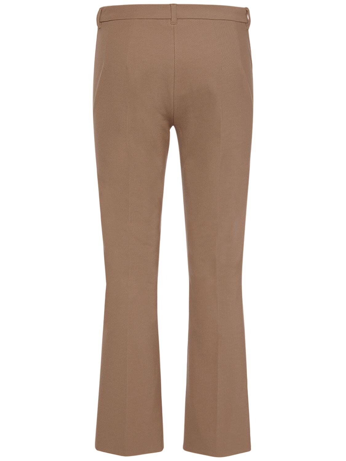 Shop 's Max Mara Umanita Cotton Blend Twill Pants In Camel