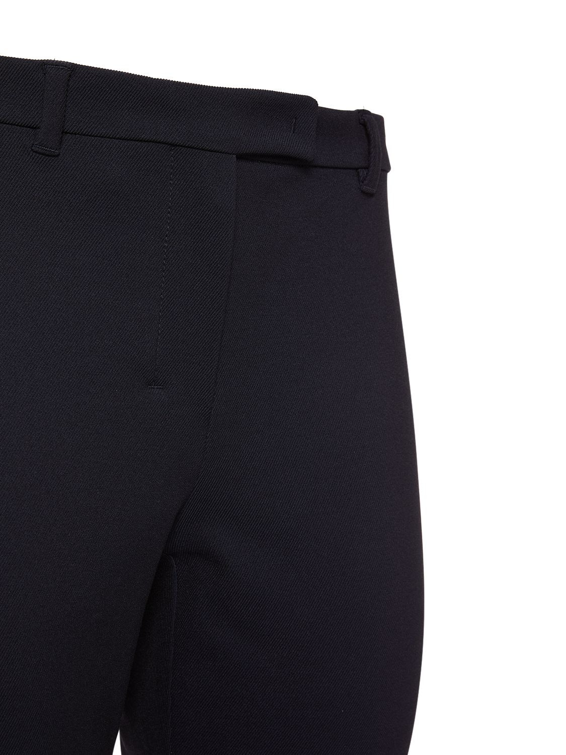Shop 's Max Mara Umanita Cotton Blend Twill Pants In Dark Blue