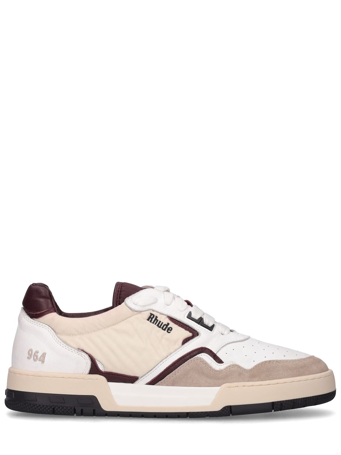 Racing Leather Sneakers