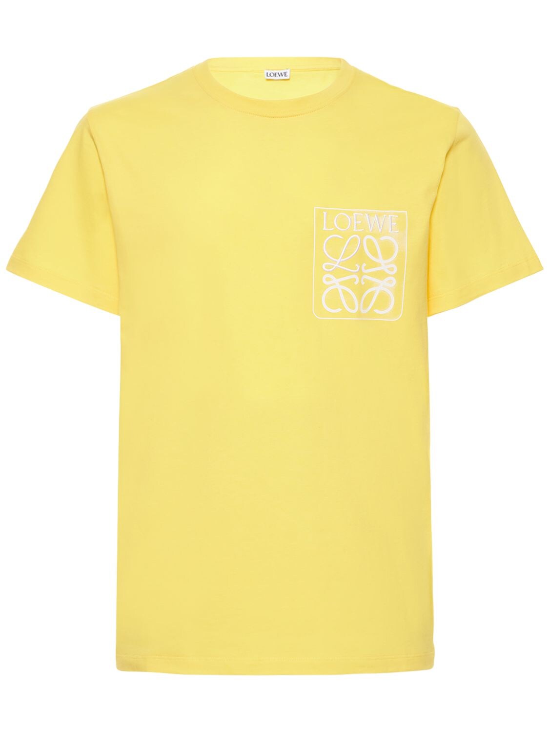 Anagram Fake Print Cotton Jersey T-shirt