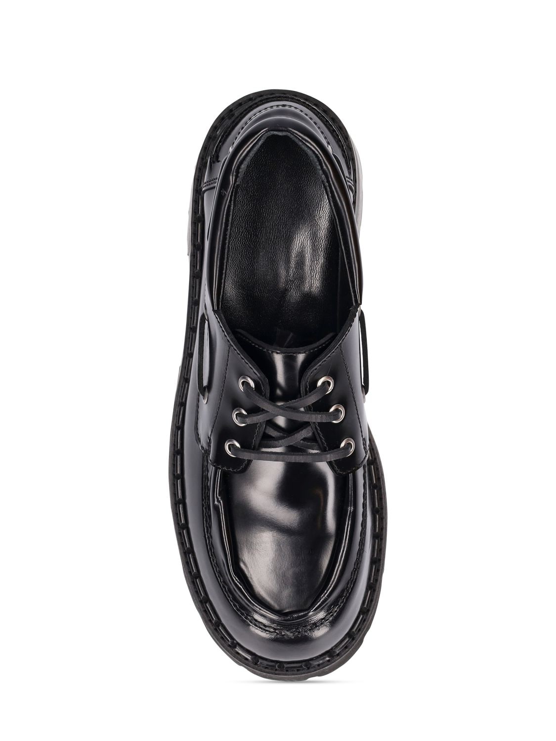 Rafael Black Semi Patent Leather - BY FAR