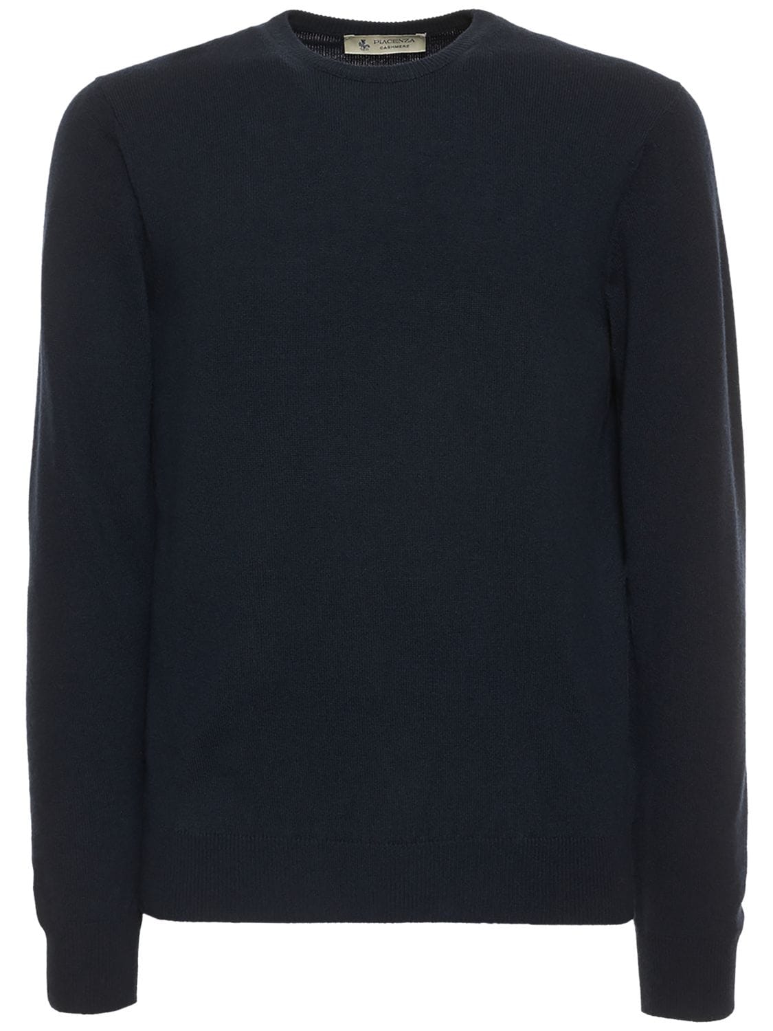 Piacenza Cashmere Knit Cashmere Jumper In Navy