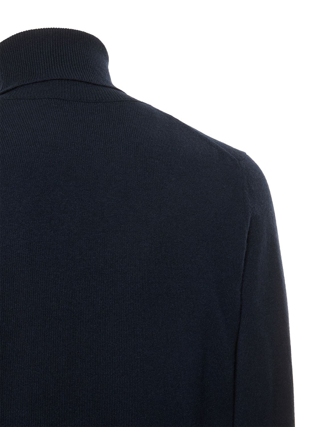 Shop Piacenza Cashmere Cashmere Knit Turtleneck Sweater In Navy