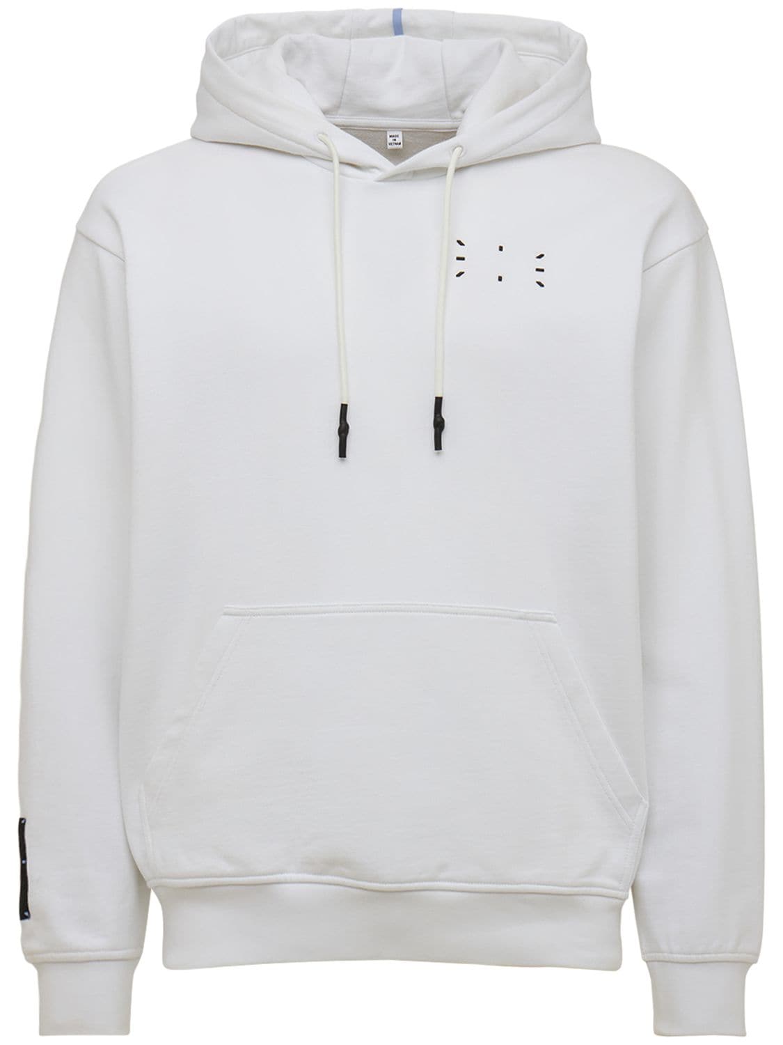 Mcq By Alexander Mcqueen Icon Zero Cotton Sweatshirt Hoodie In White