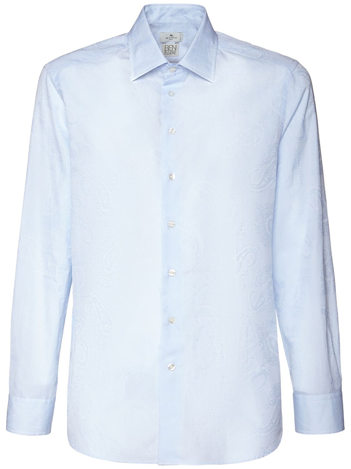 Etro Spread Printed Cotton Shirt