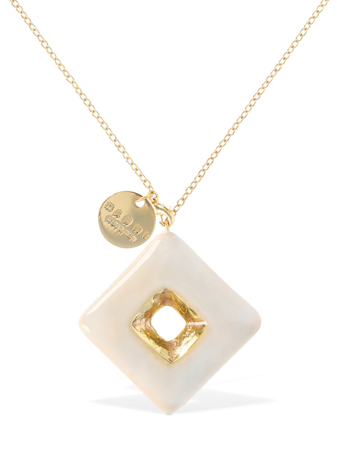 Collier Long En Émail Trapezio