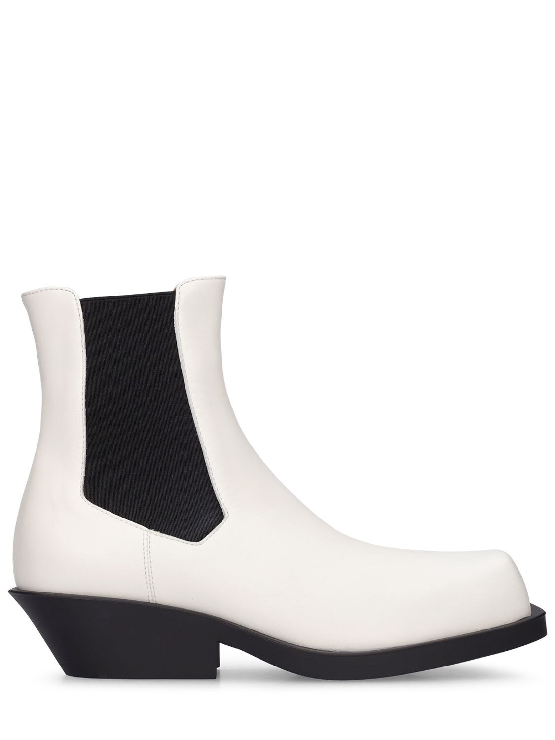 MARNI 40MM LEATHER ANKLE BOOTS