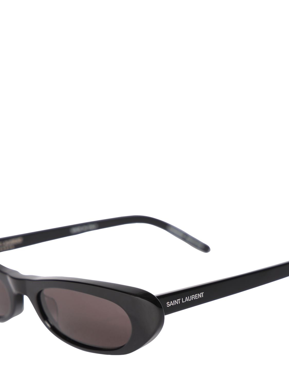 Shop Saint Laurent Sl 557 Shade Acetate Sunglasses In Black