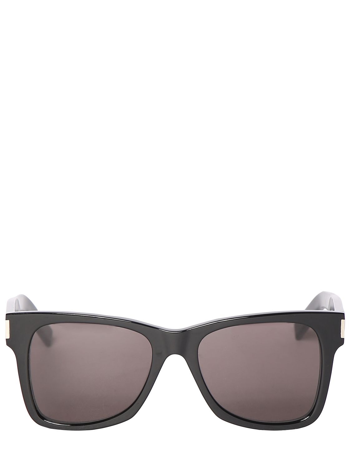 Shop Saint Laurent Sl 556 Acetate Sunglasses In Black