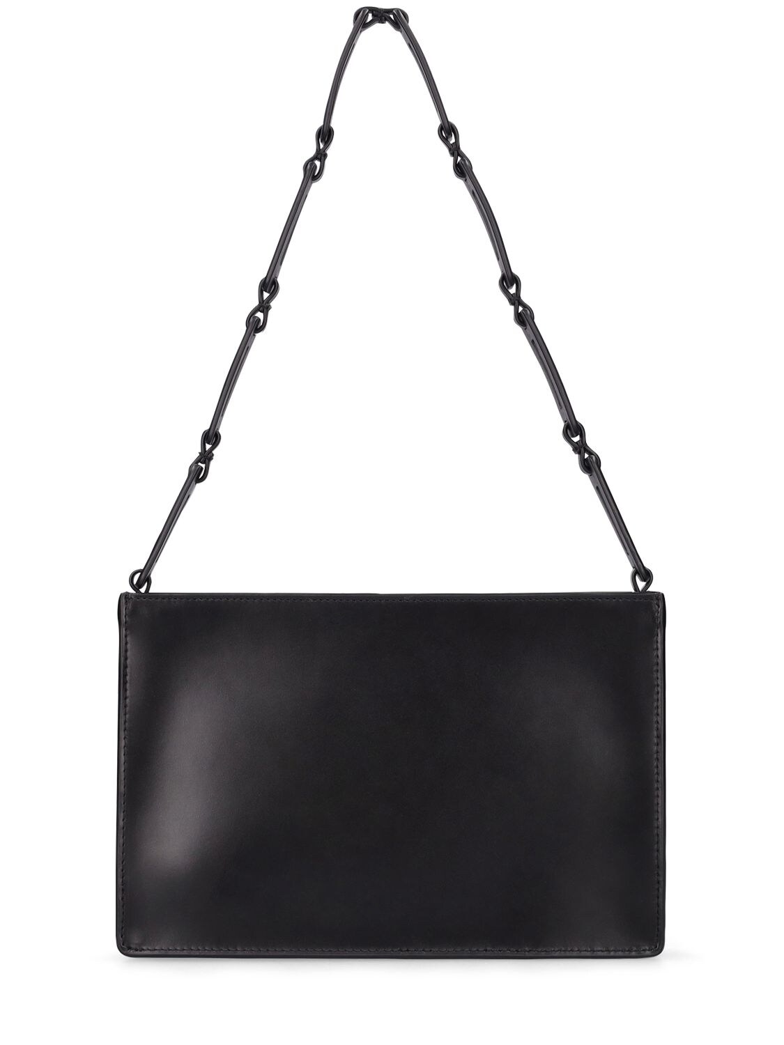 STAUD YAS LEATHER SHOULDER BAG 