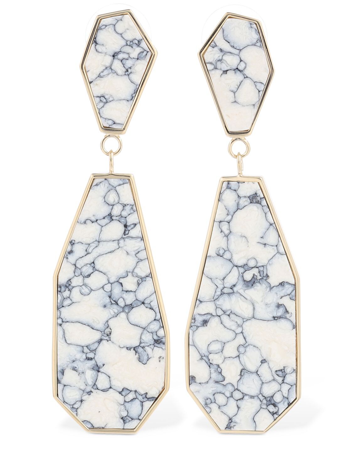 Isabel Marant To Dance Drop Earrings In Ecru