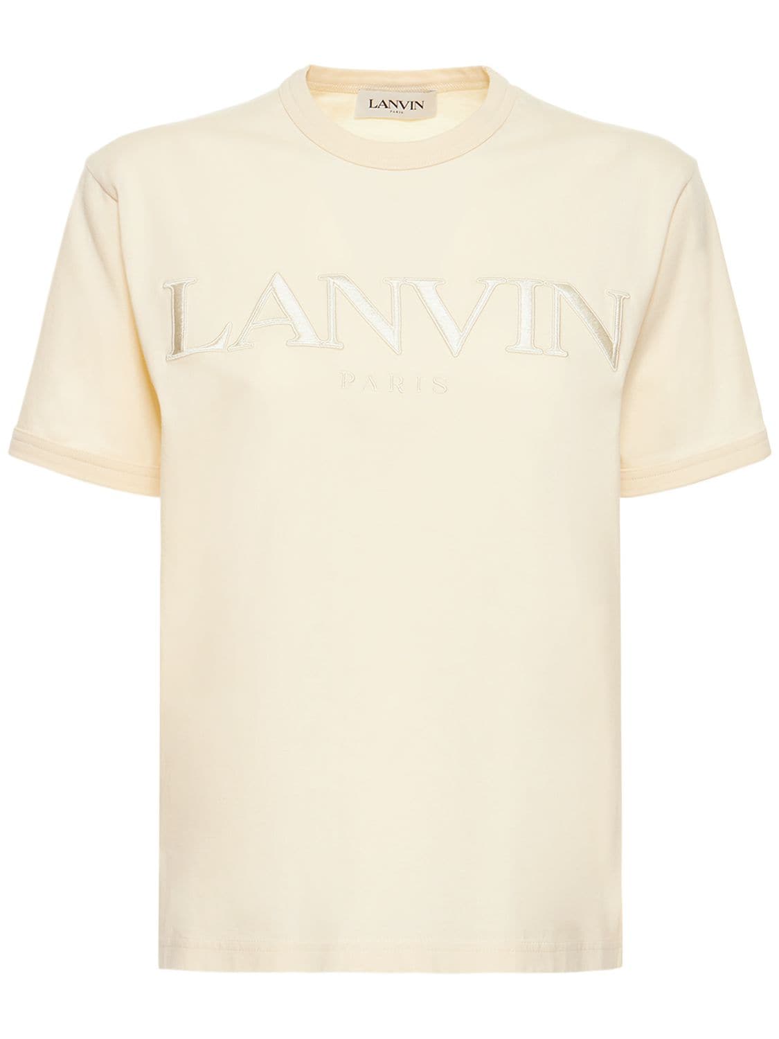 T-shirt En Jersey De Coton À Logo