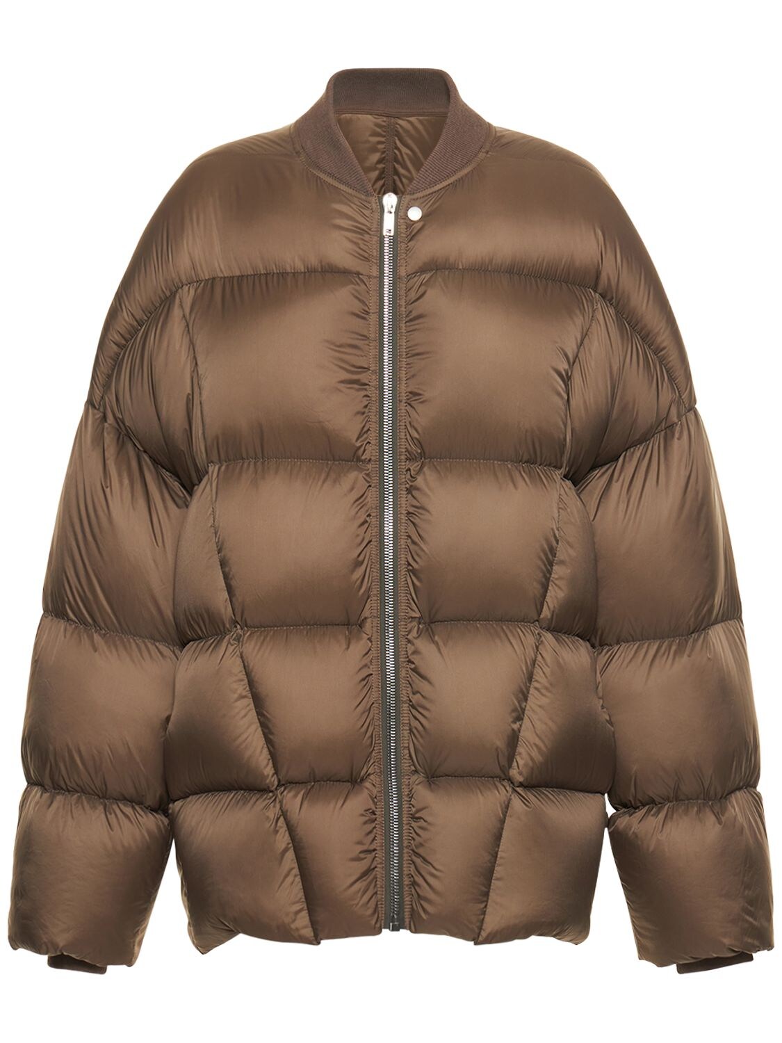 RICK OWENS FLIGHT QUILTED NYLON DOWN JACKET