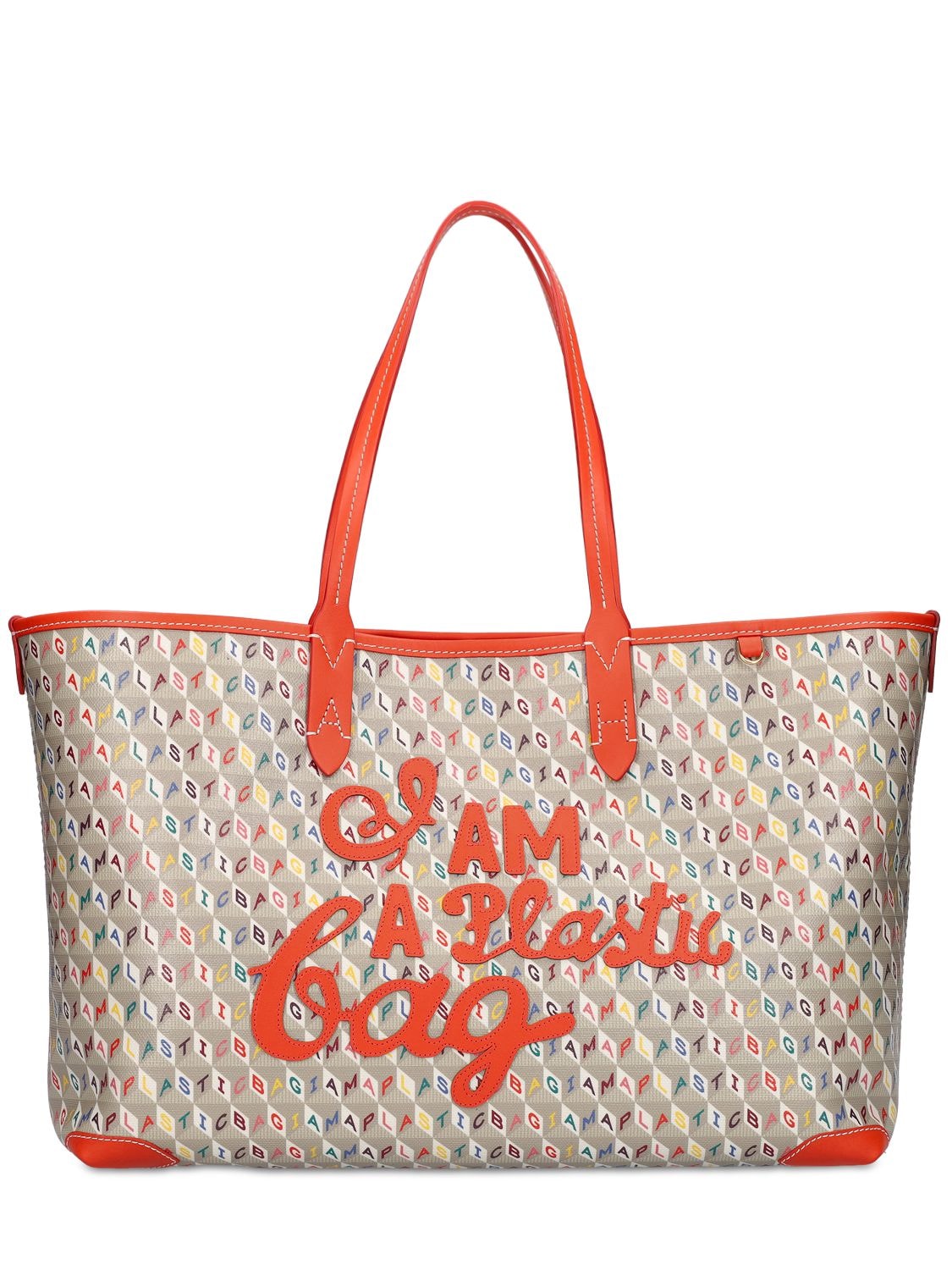 shelter bang charging Anya Hindmarch Sm I Am A Plastic Bag Recycled Tote In Multi,clementin |  ModeSens