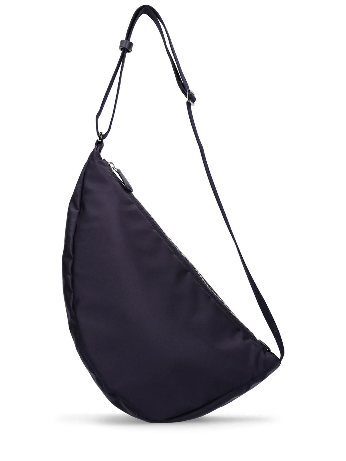 The Row Slouchy Banana Two Bag in Black Pld